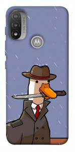 Чехол Goose with knife для Motorola Moto E20
