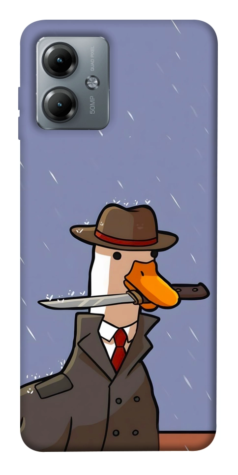 Чехол Goose with knife для Motorola Moto G14