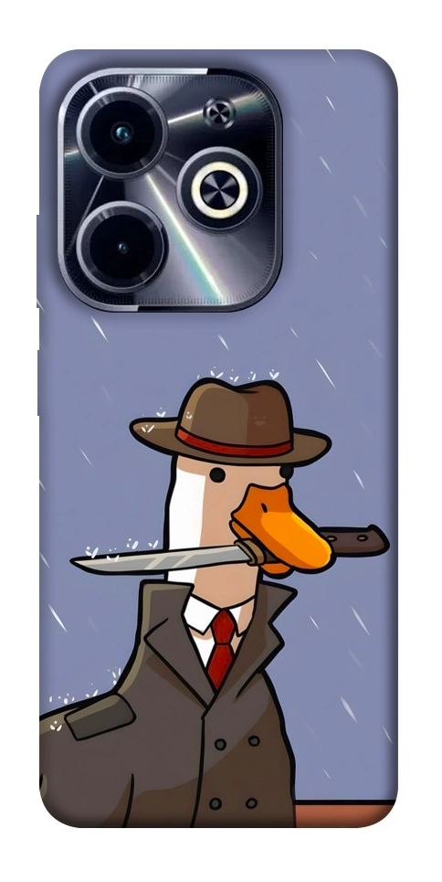 Чехол Goose with knife для Infinix Hot 40i