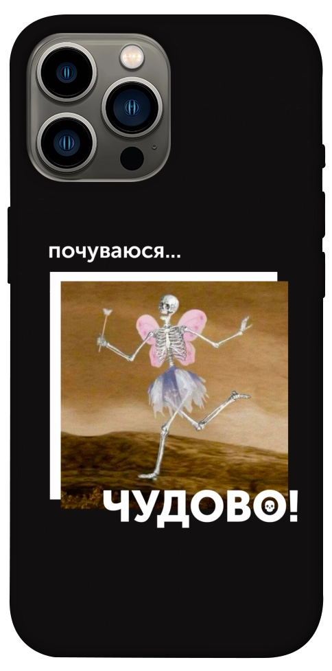 Чохол Happy skelet для iPhone 12 Pro Max