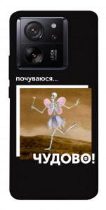 Чехол Happy skelet для Xiaomi 13T
