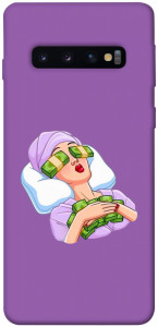 Чехол Money sleep для Galaxy S10 (2019)