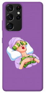 Чехол Money sleep для Galaxy S21 Ultra