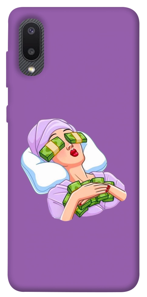 Чехол Money sleep для Galaxy A02