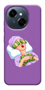 Чехол Money sleep для TECNO Spark Go 1 (KL4)