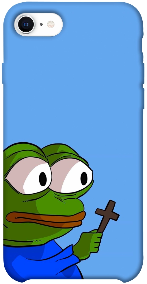 Чехол Pepe frog для iPhone SE (2020)