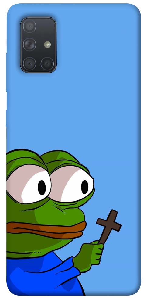 Чохол Pepe frog для Galaxy A71 (2020)