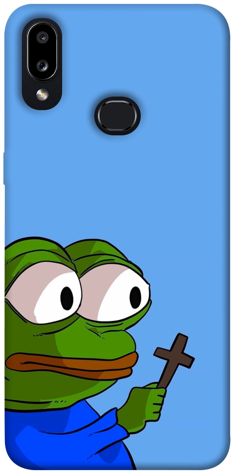 Чехол Pepe frog для Galaxy A10s (2019)