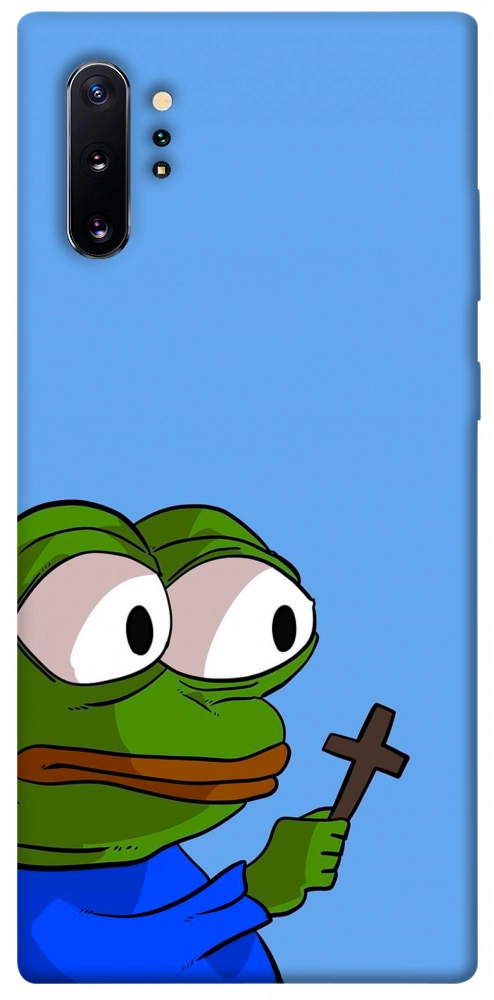 Чехол Pepe frog для Galaxy Note 10+ (2019)