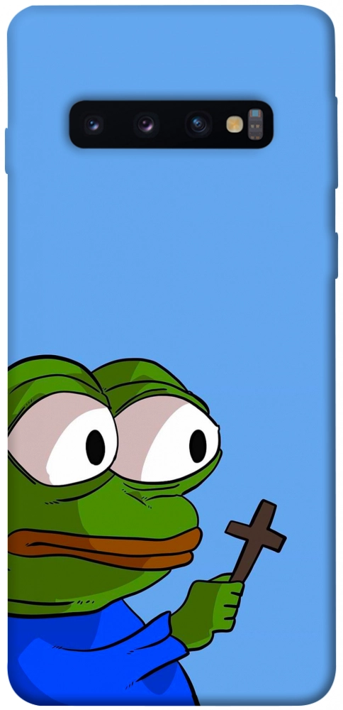Чехол Pepe frog для Galaxy S10 (2019)