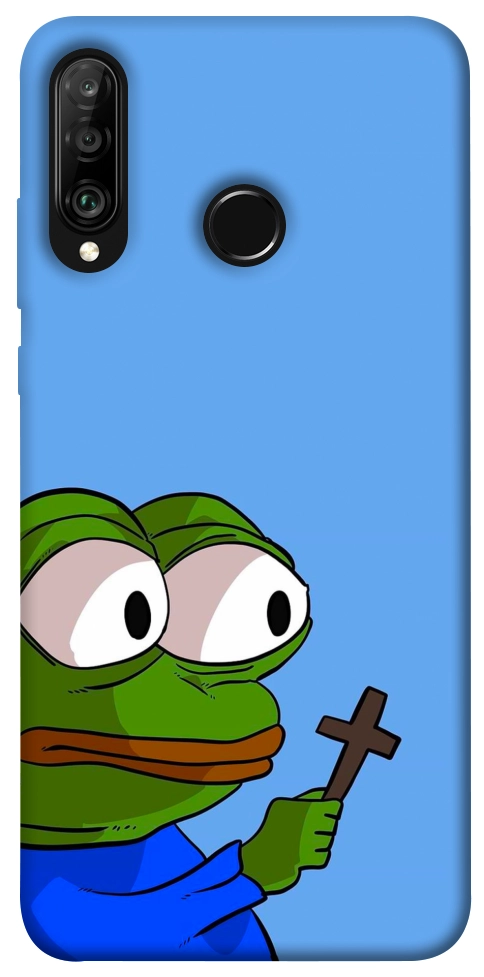 Чехол Pepe frog для Huawei P30 Lite