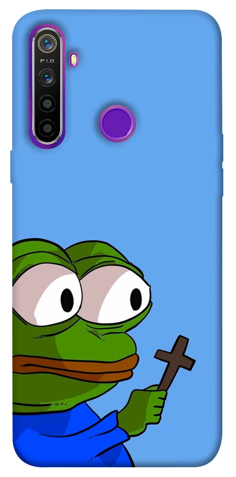 Чехол Pepe frog для Realme 5