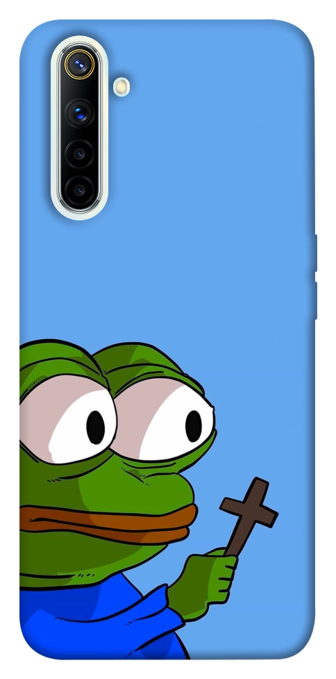 Чехол Pepe frog для Realme 6
