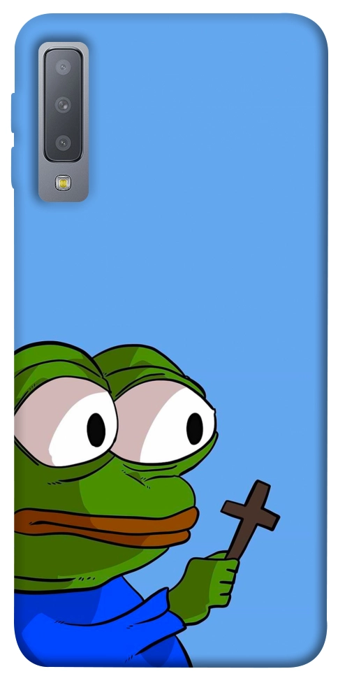 Чохол Pepe frog для Galaxy A7 (2018)