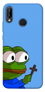 Чехол Pepe frog для Huawei P20 Lite