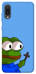 Чехол Pepe frog для Galaxy A02