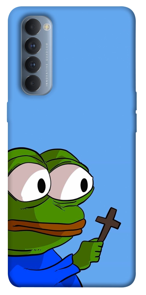 Чехол Pepe frog для Oppo Reno 4 Pro