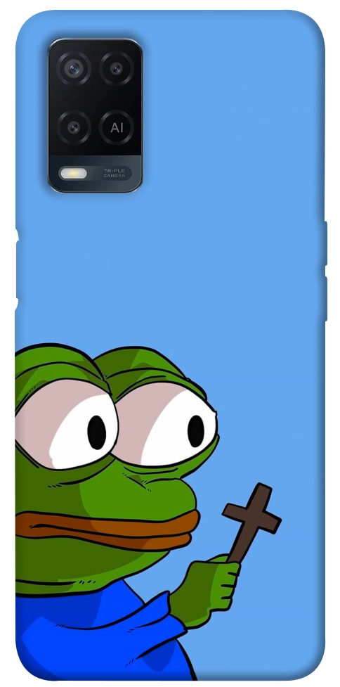 Чехол Pepe frog для Oppo A54 4G