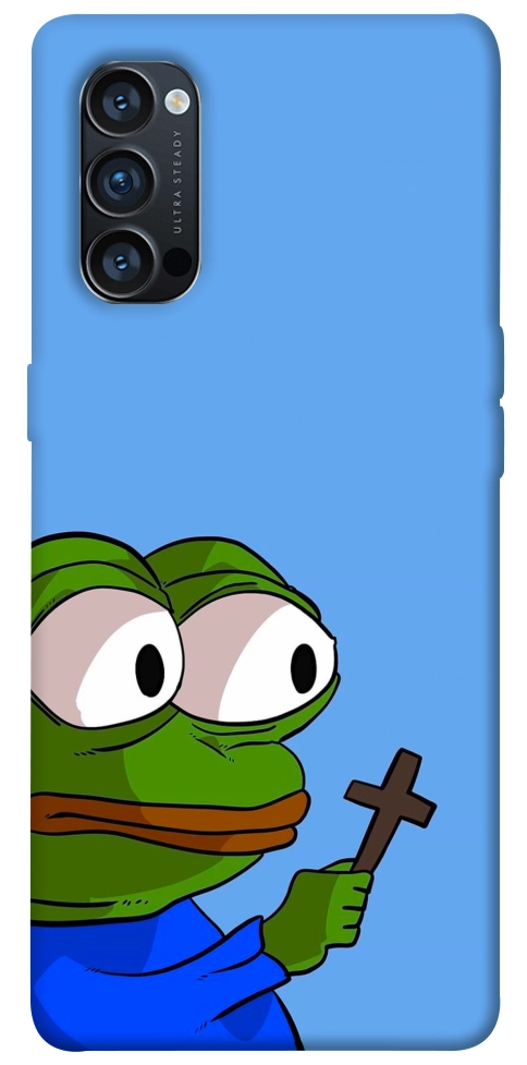 Чехол Pepe frog для Oppo Reno 4 Pro 5G
