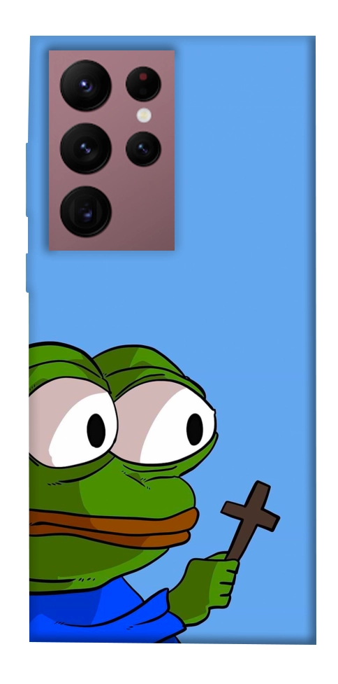 Чохол Pepe frog для Galaxy S22 Ultra
