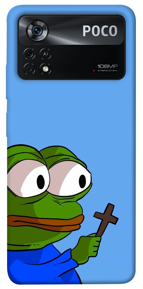Чохол Pepe frog для Xiaomi Poco X4 Pro