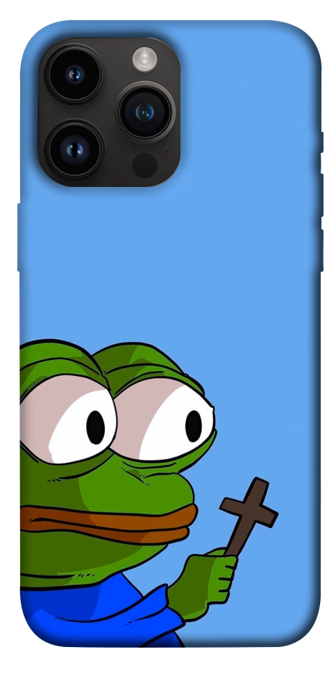 Чехол Pepe frog для iPhone 14 Pro Max