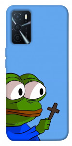 Чохол Pepe frog для Oppo A16 4G