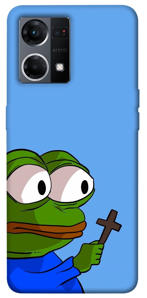Чохол Pepe frog для Oppo Reno 7 4G