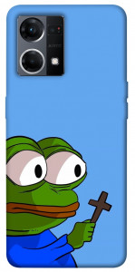 Чохол Pepe frog для Oppo Reno 7 4G