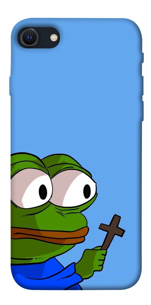 Чехол Pepe frog для iPhone SE (2022)