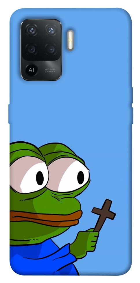 Чехол Pepe frog для Oppo Reno 5 Lite