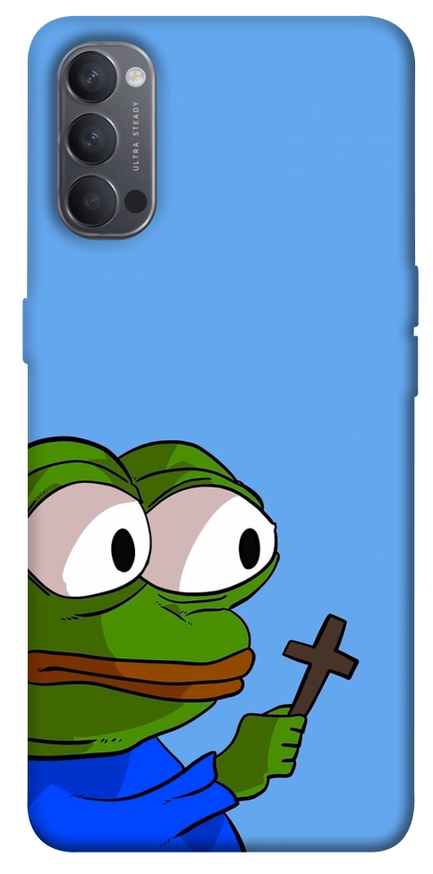 Чохол Pepe frog для Oppo Reno 4