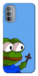 Чехол Pepe frog для Motorola Moto G31