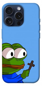 Чохол Pepe frog для iPhone 15 Pro