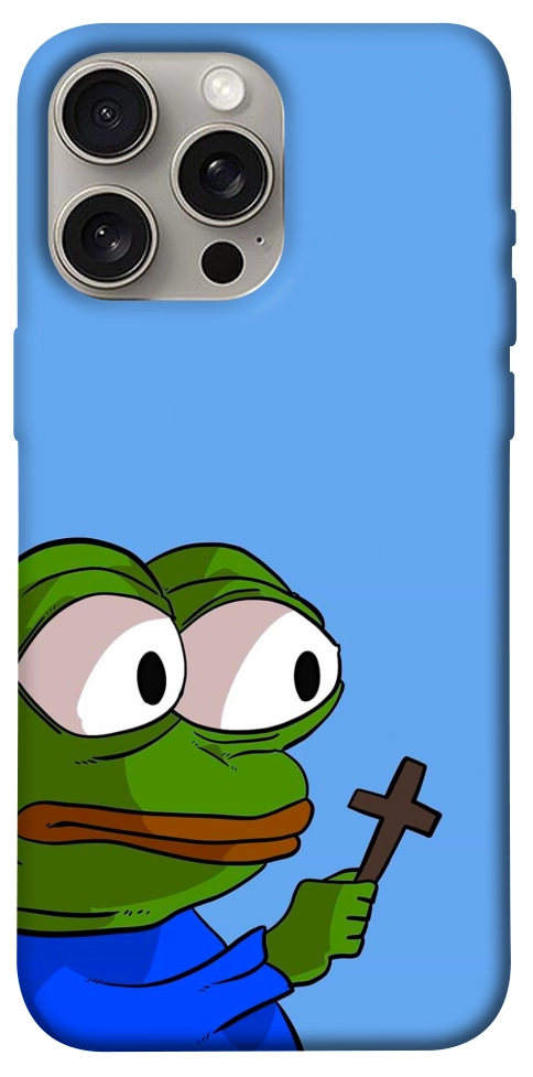 Чохол Pepe frog для iPhone 15 Pro Max
