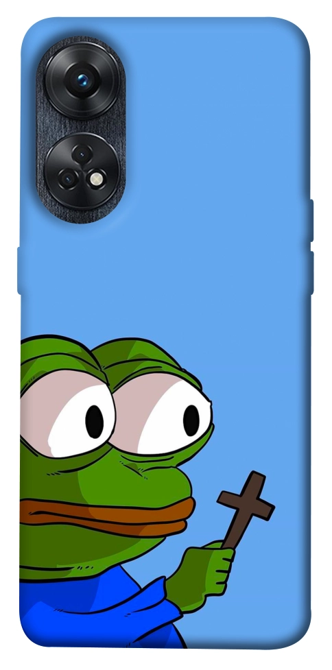 Чохол Pepe frog для Oppo Reno 8 T 4G
