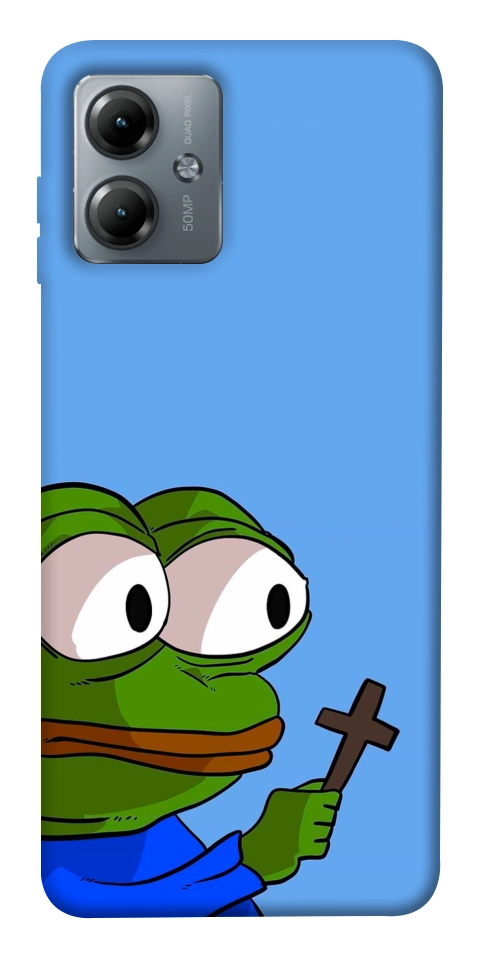 Чехол Pepe frog для Motorola Moto G14