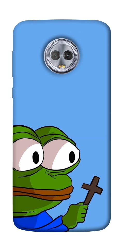 Чохол Pepe frog для Motorola Moto G6 Plus