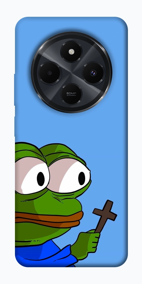 Чехол Pepe frog для Xiaomi Redmi 14C