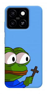 Чехол Pepe frog для ZTE Blade A55 4G