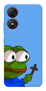 Чехол Pepe frog для ZTE Blade A34 4G