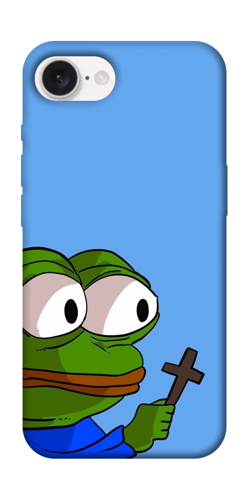 Чехол Pepe frog для iPhone 16e