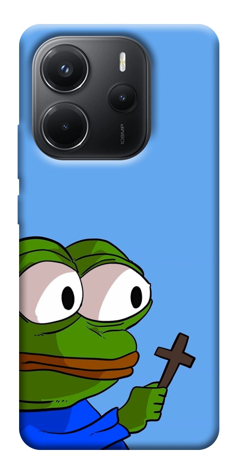 Чехол Pepe frog для Xiaomi Redmi Note 14 4G (Europe version)