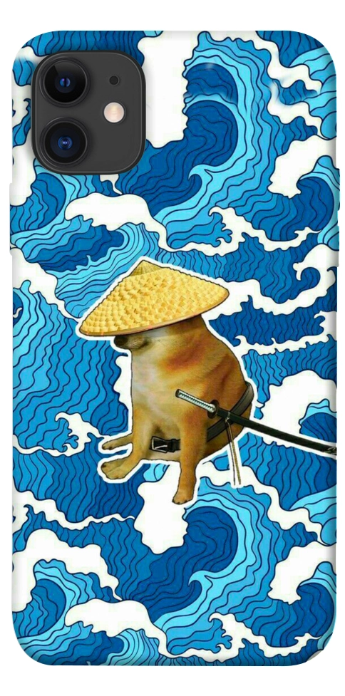 Чохол Sad dog samurai для iPhone 11