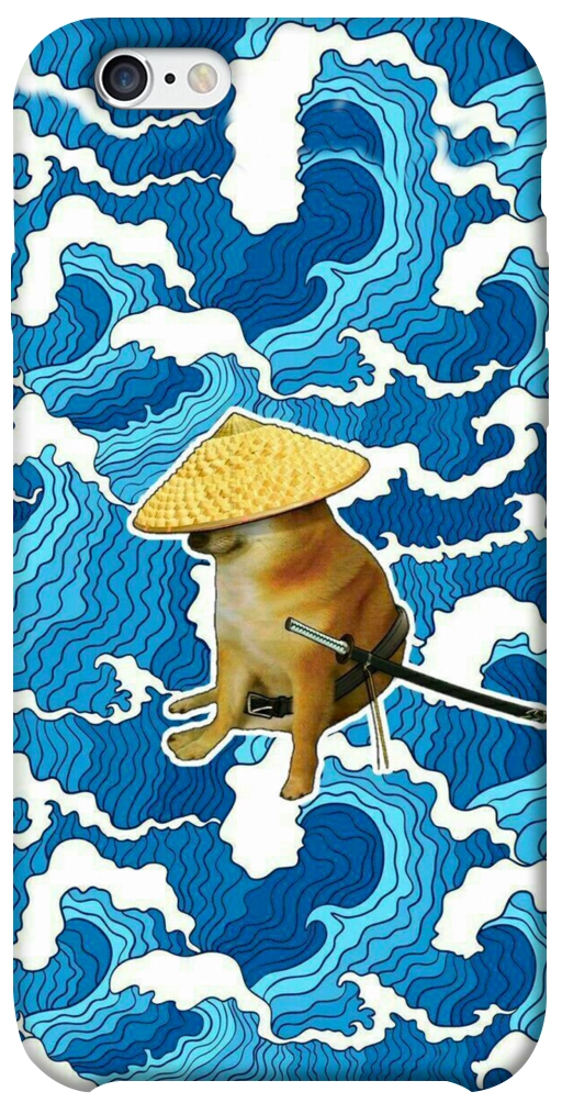 Чохол Sad dog samurai для iPhone 6