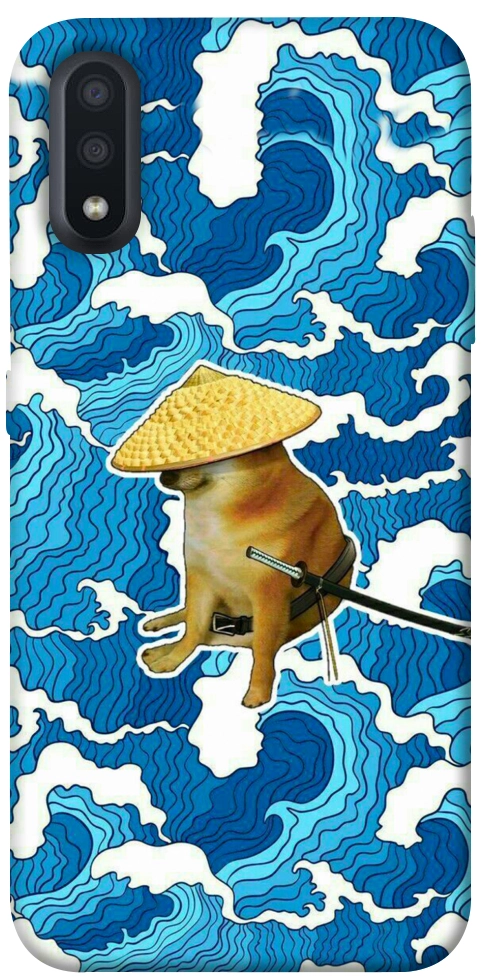 Чохол Sad dog samurai для Galaxy A01