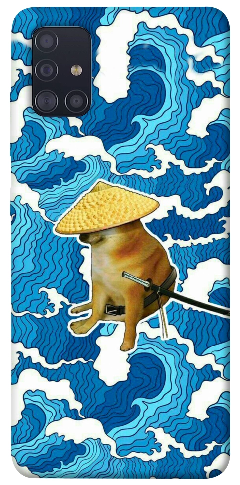 Чохол Sad dog samurai для Galaxy A51 (2020)