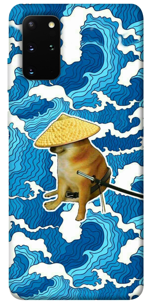 Чехол Sad dog samurai для Galaxy S20 Plus (2020)