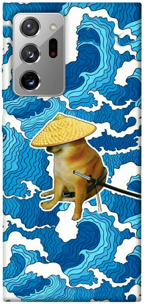 Чехол Sad dog samurai для Galaxy Note 20 Ultra