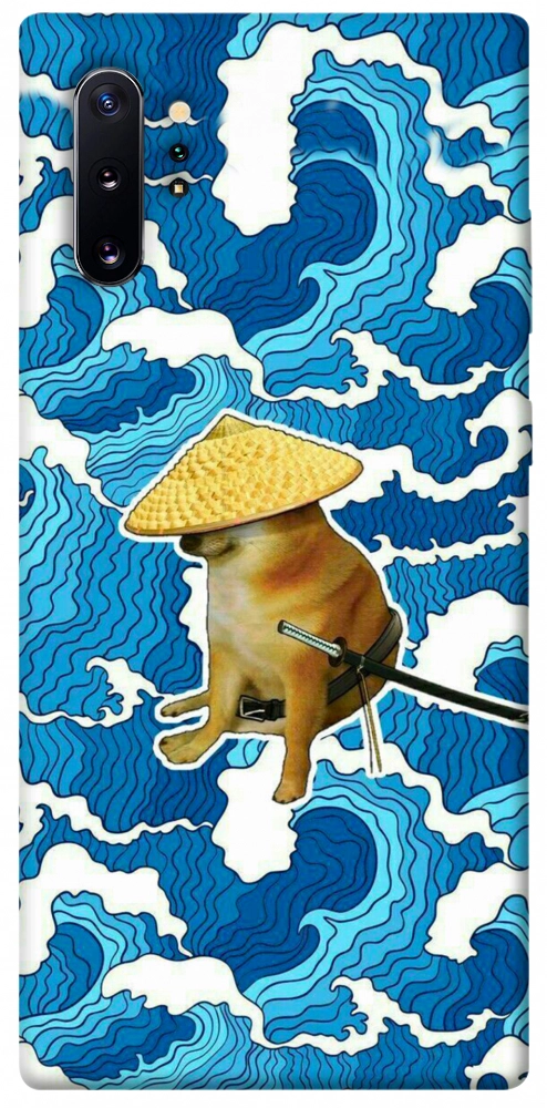 Чохол Sad dog samurai для Galaxy Note 10+ (2019)
